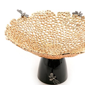 Aluminum <b>Decorative</b> Bowl Home and <b>Kitchen</b> Decoration Silver Fruit Bowl Rough Finished Metal Storage Bowl with Set of 3 - Product Image 4