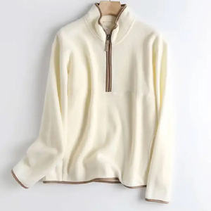 Sudaderas con capucha de lana polar de gran tamaño para hombre, sudadera bordada de invierno ligera con hombros caídos, Sudadera con capucha para adultos - Product Image 4