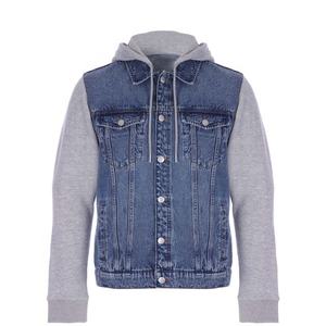 Chaqueta de mezclilla transpirable para hombre de GREEN SWIFT INDUSTRIES - Product Image 1