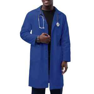 Bata de laboratorio médico para hombres y mujeres, bata de laboratorio médico con uniformes de logotipo personalizado para médicos y enfermeras - Product Image 1