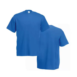 Venta caliente 100% algodón Boxy camiseta para hombres 240gsm Drop Shoulder Screen Print Basic Color sólido Casual Sports Shirts Private - Product Image 4