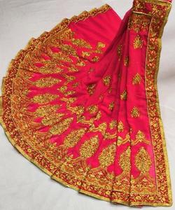 Look le plus magnifique Vhichitra soie lourde broderie travail Saree avec chemisier pièce femmes indiennes portent Sari pas cher prix en gros vêtement - Product Image 6