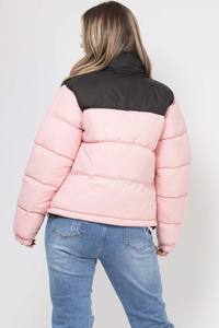 Custom Made Women Plus Size Hooded Puffer Jacket Breathable <b>Quilted</b> Windproof Winter Season - Product Image 4