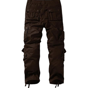 <b>Men's</b> Pants & <b>Trousers</b> High Street Style 100% Cotton Lightweight High Waist <b>Baggy</b> Wide Leg Outfit <b>Men</b> Cargo Pant - Product Image 4