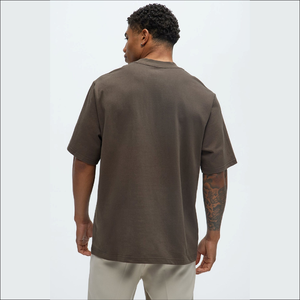 เสื้อยืดสำหรับผู้ชายและผู้หญิงเสื้อยืดพิมพ์ลายโลโก้แบบเรียบผลิตตามสั่ง - Product Image 3