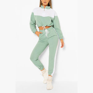 Ensemble de jogging à manches longues personnalisé pour femmes OEM | Survêtement pour femmes - Product Image 1