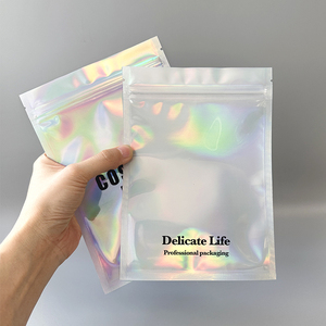 Mascarilla facial personalizada, bolsa de papel de aluminio con sello, mascarilla para ojos, bolsita de embalaje, cosmético holográfico, bolsa de Mylar para el cuidado de la piel - Product Image 6