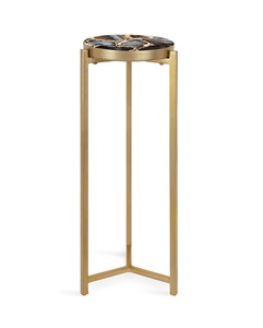 Modern Round Side Tables Living Room Display <b>Stand</b> Compact <b>Corner</b> Flower Pot Holder for Hotel Lobby Drink Table - Product Image 1
