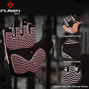 Gants de fitness d'haltérophilie de haute qualité pour hommes et femmes Marque OEM personnalisée Prix de gros Poignée durable - Product Image 2