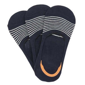 Men's Ankle Socks Pack Of 3 - Navy Blue - Product Image 1