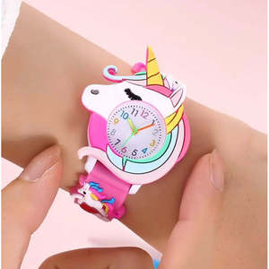 นาฬิกายูนิคอร์นสำหรับเด็ก ทำจากพลาสติกที่ทนทาน - Product Image 2