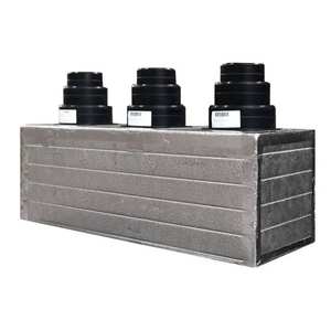 Plénum en polyuréthane expansé à 3 voies avec 3 connexions coniques de 100, 127 et 150 mm pour systèmes CVC - Product Image 4