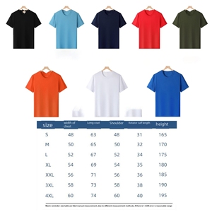 Oem logo personnalisé imprimé de broderie design vêtements de travail col rond à manches courtes pour la publicité d'entreprise T-shirt culturel - Product Image 2