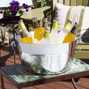 Bañera de bebidas de doble pared de acero inoxidable de lujo de alta calidad para bebidas refrigeradas y eventos | Venta al por mayor a granel de OEM - Product Image 1