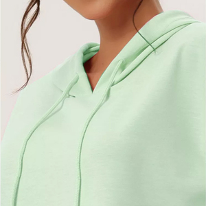 Fabricant sur mesure 100% coton nouveau design de survêtement court respirant prix de gros survêtements courts pour femmes - Product Image 4