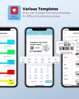 Phomemo M110 Mini imprimante d'étiquettes Imprimante d'étiquettes thermique portable sans fil pour les bijoux à code-barres en entreprise/à la maison