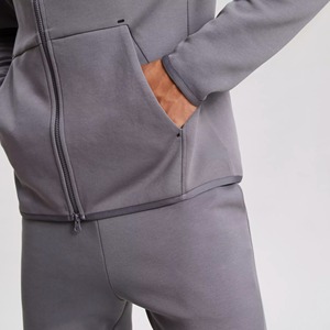 Survêtements pour hommes 100% survêtements unisexe en polyester avec logo personnalisé 2025 nouvelle arrivée de survêtements pour hommes de haute qualité - Product Image 5