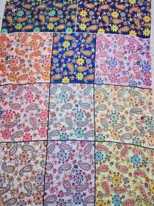 Tissu en crêpe naturel de qualité pour les créateurs de mode, tissage lisse, non tissé, vêtements de boutique - Product Image 2