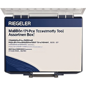 RIEGLER Caja Surtida de Accesorios y Piezas para Herramientas Neumáticas de 171 Piezas - Product Image 3