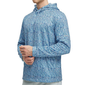 Sweat à capuche de golf en gros 2026 pour hommes, basique, en coton mélangé, imprimé, lourd, de haute qualité, vêtements de sport de luxe, sweats à capuche de golf pour hommes - Product Image 1