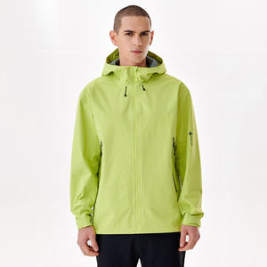 Chaquetas de hombre de moda de talla grande personalizadas, chaqueta cortavientos ligera de golf en blanco impermeable informal para hombre, ropa de calle informal - Product Image 6