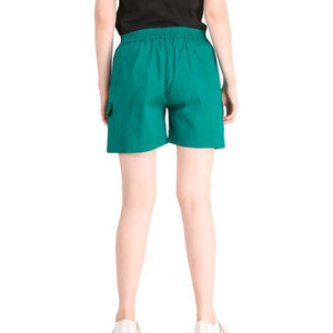 Vêtements de fitness professionnels américains pour femmes, shorts de couleur unie taille haute personnalisés, tissu grande taille - Product Image 2