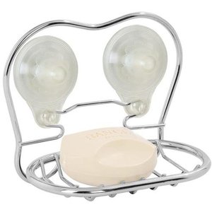 Wall Mounted FLOWER <b>Soap</b> <b>Holder</b> Polished Chrome 15x10x13cm Bath & Toilet Supplies 221613 - Product Image 1