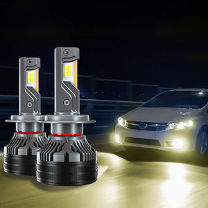 Lámparas Led de coche de fábrica Sistema de iluminación automática <span class=keywords><strong>3</strong></span> tubos de cobre 200W 31000lm Super brillante 9005 9006 H7 H11 H4 4300K Led faro - Product Image 2