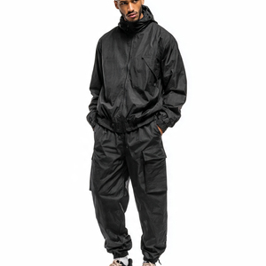 Rain Jacket Waterproof Pants Set Men <b>Camping</b> Hiking Wind Breaker Tracksuit Mens Rain Mountain <b>Windbreaker</b> Track Suit Men - Product Image 1