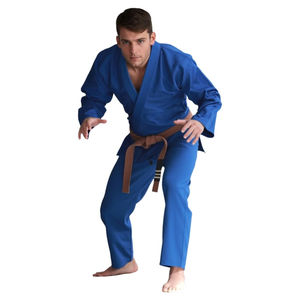 Ensemble de Kimono de Jiu-Jitsu Brésilien pour Hommes, Uniforme Gi Adulte, Coupe Traditionnelle, 100% Coton, Séchage Rapide, Respirant pour l'Entraînement aux Arts Martiaux - Product Image 5