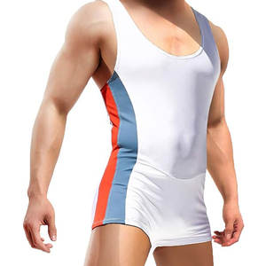 Nueva Llegada IRON BULL IMPEX Singlets de Lucha Libre para Hombre en Spandex/Poliéster de Alta Calidad, Diseño Personalizable OEM/ODM, Fresco y Seco - Product Image 6