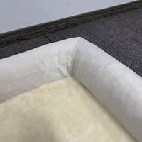 Coussin orthopédique de luxe en mousse écologique pour chiens et chats, personnalisable, de haute qualité, avec housse amovible et lavable, vente en gros