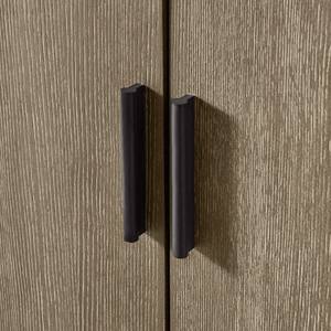 Armario antiguo tallado a mano, diseño minimalista moderno, Buffet de madera maciza - Product Image 2