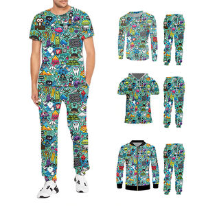 Conjunto Deportivo Personalizado para Hombre, Unisex, Transpirable, Ligero, para Gimnasio, con Diseño Sencillo Sublimado, Patrón Sólido, para Correr en Invierno - Product Image 6