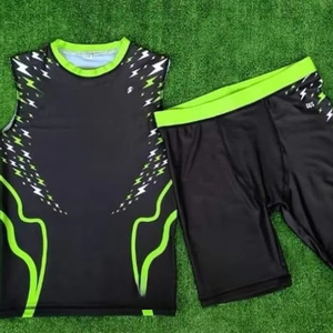 Short de basket-ball en polyester léger et respirant brodé sur mesure short de basket-ball noir en vrac pour hommes en maille - Product Image 1