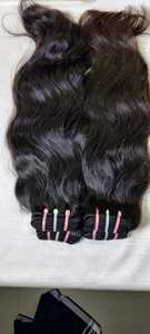 Haute Qualité Indien Naturel Ondulé 100g Bande-Dans Bundle Perruques Unique Donneur Brut Non Transformé Haute-Curl Style Extensions de Cheveux Humains - Product Image 4
