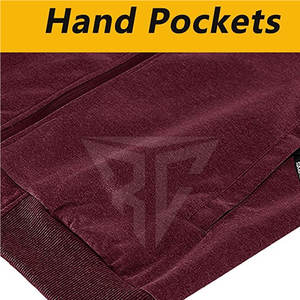 Conjunto Deportivo Personalizado para Hombre, 100% Algodón, Diseño Sólido de Dos Piezas, Ropa Urbana para Invierno, Ecológica, Resistente al Viento y de Secado Rápido - Product Image 6