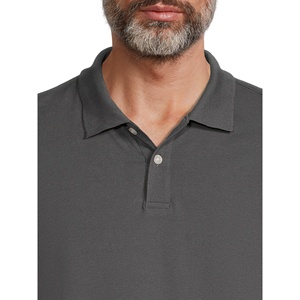 Camiseta Polo de Algodón para Hombre, Estilo Ringer, Lisa, con Logotipo Personalizado Bordado o Impreso - Product Image 3