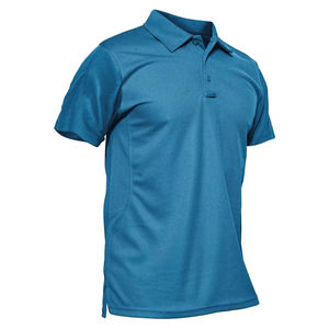 Prix d'usine OEM Polos décontractés pour hommes de haute qualité Séchage rapide Respirant Broderie en vrac pour Polo personnalisé - Product Image 1