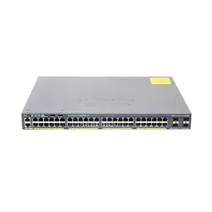 WS-C2960X-48FPD-L 2960-X 48 GigE PoE 740W, 2x10G SFP +, LAN 기본 스위치 WS-C2960X-48FPD-L