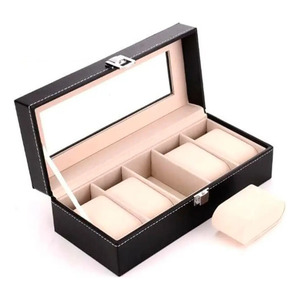 Organizer <b>Case</b> <b>Display</b> <b>Case</b> for Watches, Jewelry, and Jewelry Box - Assorted Colors - Product Image 1