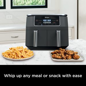 Friteuse à air prêt à être expédié |   6,5 QT Pro XL Capacité : 9 livres de poulet frit (ou 9 lb de poulet frit) |   6-en-1 Max Crisp, Friteuse à air, Rôtissage, Cuisson au four, Réchauffage et Déshydratation - Product Image 3