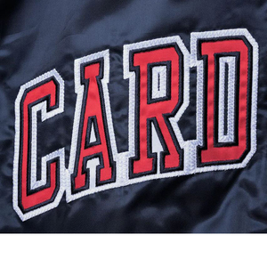 Veste bomber universitaire en satin enduit personnalisée de haute qualité, unisexe, hiver, broderie, hockey sur glace, devant, streetwear, respirante - Product Image 2