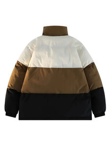 Chaqueta acolchada de burbujas de invierno de alta calidad para hombre, superventas, de cuero ligero regular con decoración de piel, calidez para exteriores - Product Image 5