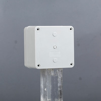 Boîtier en plastique ABS étanche boîtier d'instrument électronique boîtier de jonction boîtier PCB 100*100*75mm