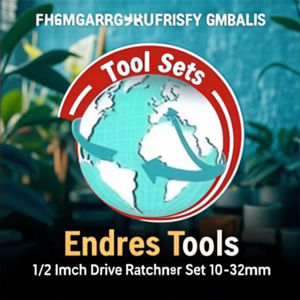 1/2 Inch Drive Ratchet <b>Set</b> 10-32mm by Endres <b>Tools</b> - Product Image 3