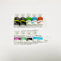 Étiquettes d'emballage à faible MOQ, étiquettes pour flacons, étiquettes pour peptides 3 ml