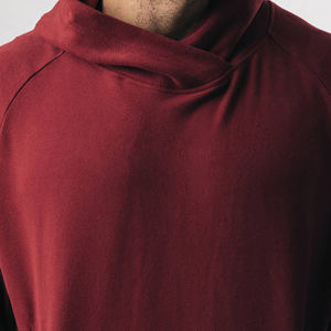 Fabricants de vêtements Ensemble de sweat à capuche pour homme Impression bouffante personnalisée avec propre logo Capuche rembourrée lourde Vêtements doux Col à capuche - Product Image 2