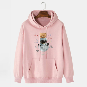 เสื้อมีฮู้ดผ้าฝ้าย100% 450 GSM แนวสตรีทพิมพ์ลายได้ตามต้องการ - Product Image 2