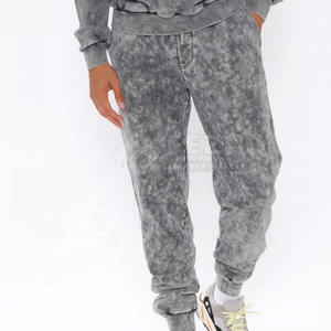 ชุดวอร์มซักกรดของผู้ชายชุดวอร์มสีไม่เหมือนกรดซักเสื้อผ้าแฟชั่นไซส์ใหญ่พิเศษ - Product Image 5